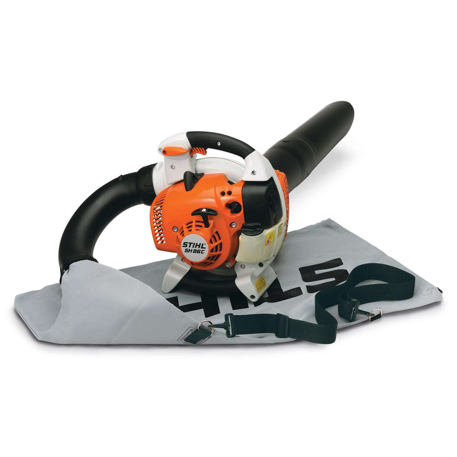  STIHL SH 86 C-E 170 Mph 444 CFM Gas Handheld Blower/Mulcher/Vac