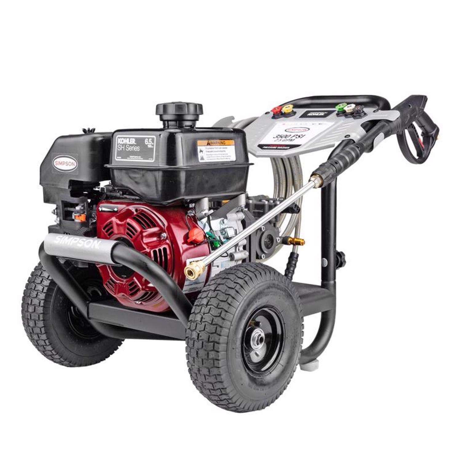  Simpson Powershot PS61201 Kohler 3500 Psi Gas 2.5 Gpm Pressure Washer