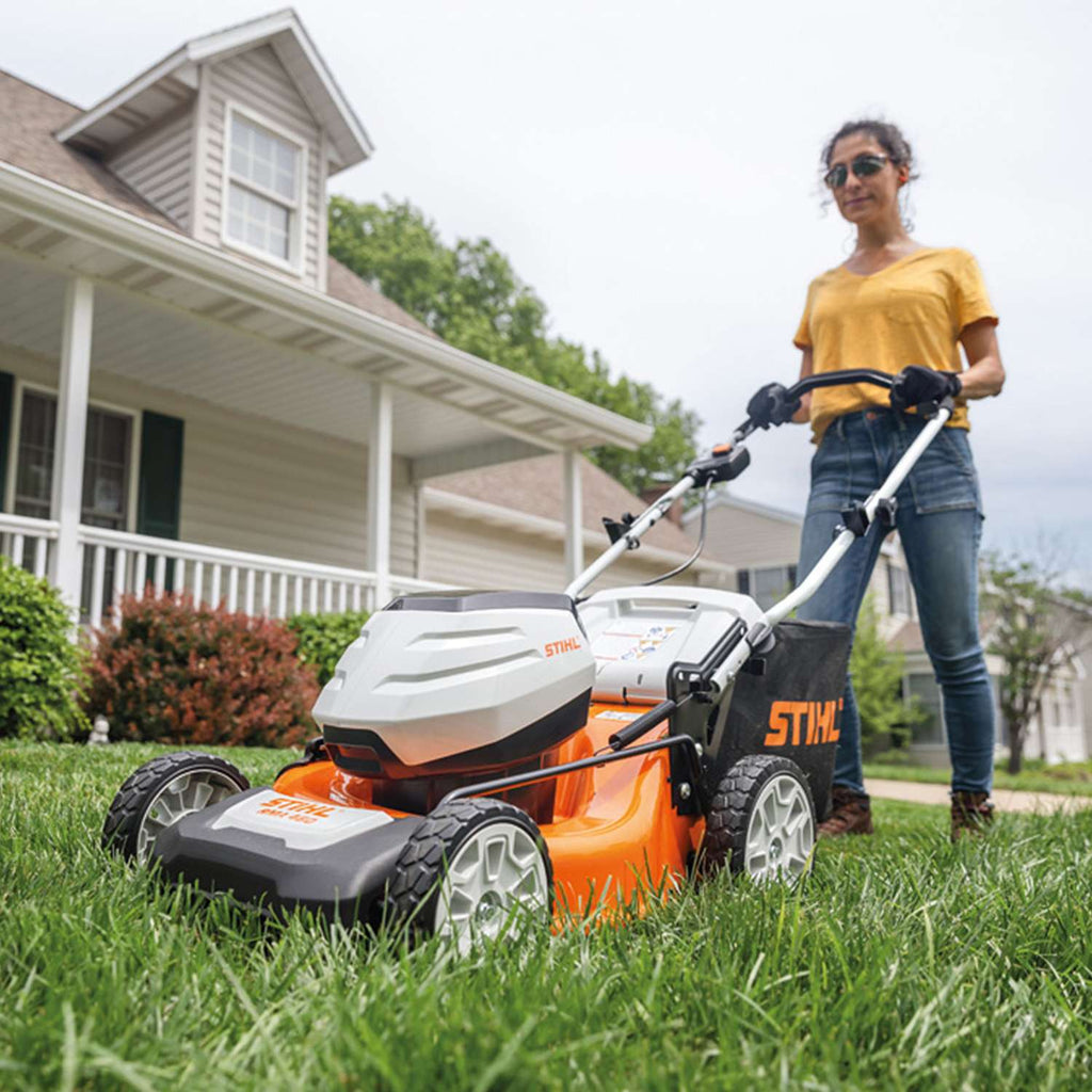  STIHL RMA 460 V 19 In. 36 V Battery Self-Propelled Lawn Mower Tool Only
