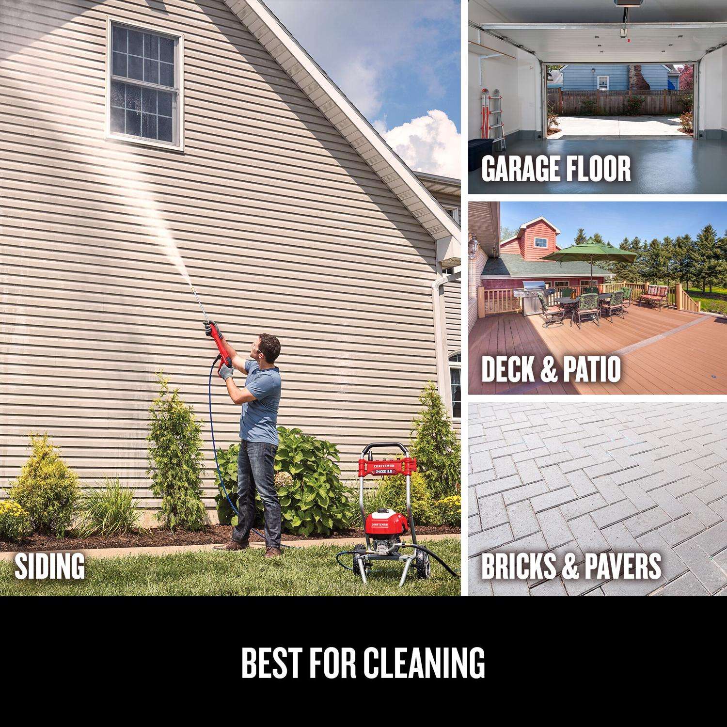  Craftsman CMEPW2400 2400 Psi Electric 1.1 Gpm Pressure Washer