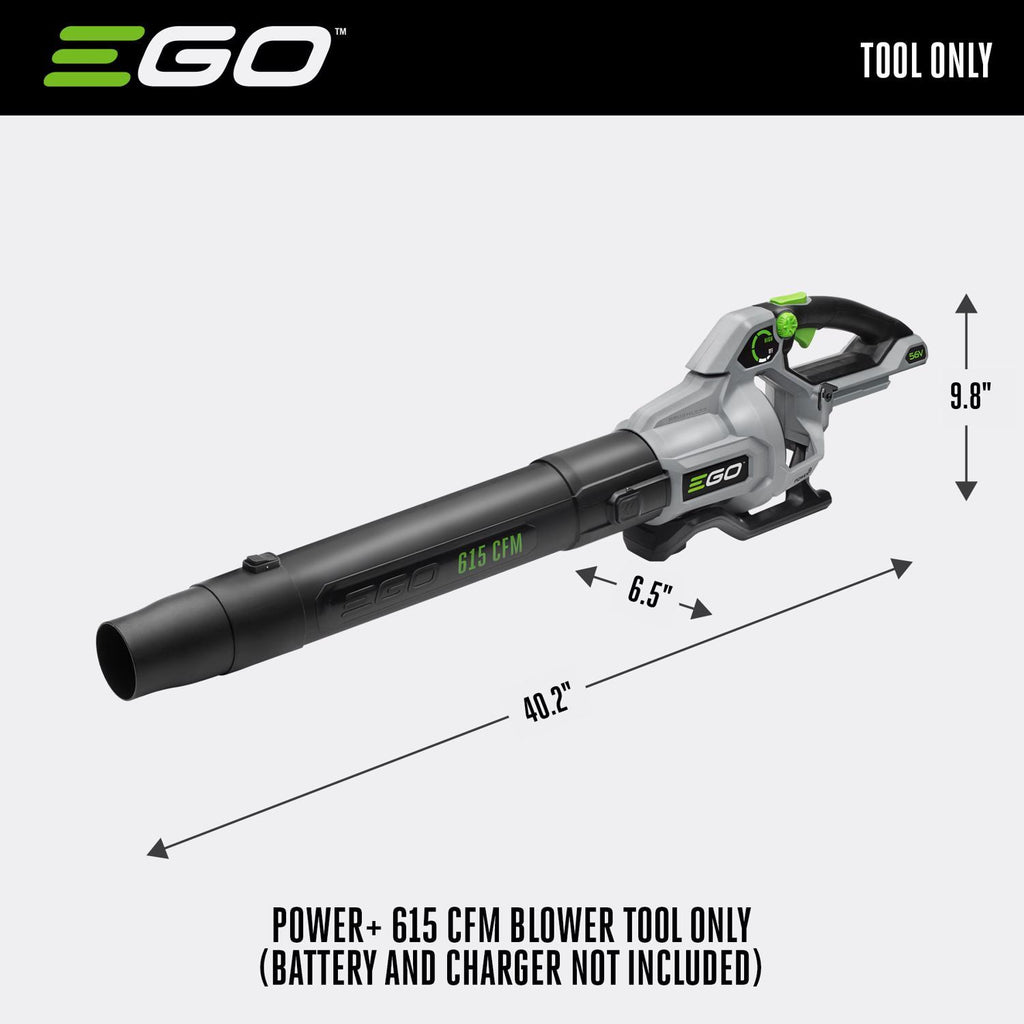 EGO Power+ LB6150 170 Mph 615 CFM 56 V Battery Handheld Leaf Blower Tool Only