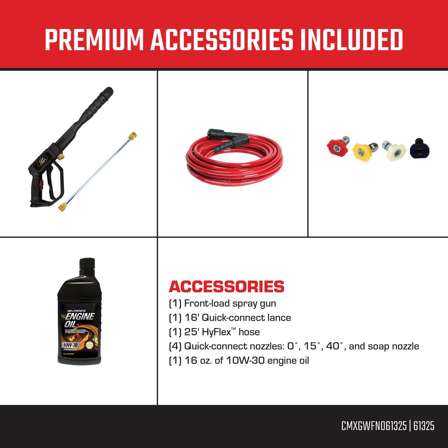  Craftsman (49-State) CMXGWFN061325 3200 Psi Gas 2.4 Gpm Pressure Washer
