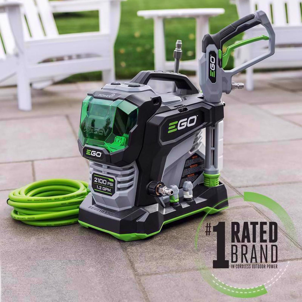  EGO Power+ HPW2105 2100 Psi Battery 1.2 Gpm Pressure Washer Kit (Battery & Charger)