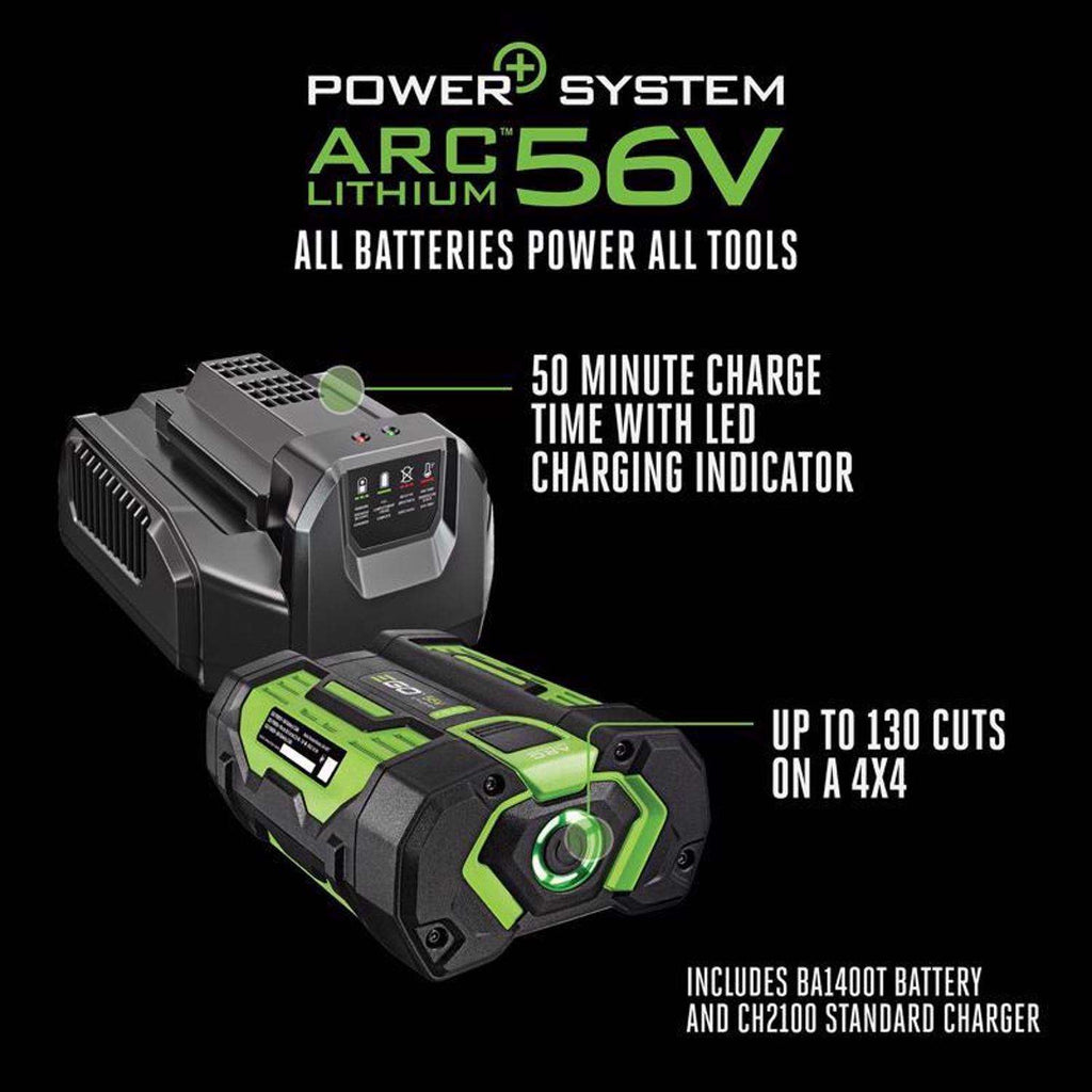  EGO Power+ CS1611 16 In. 40 Cc 56 V Battery Chainsaw Kit (Battery & Charger)