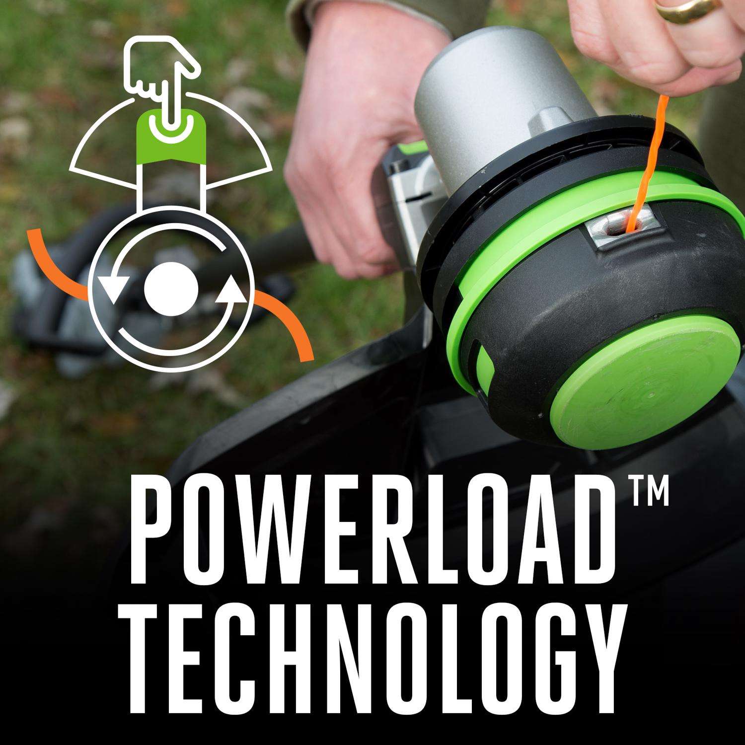  EGO Power+ Powerload ST1523S 15 In. 56 V Battery String Trimmer Kit (Battery & Charger) W/ CARBON FIBER SPLIT SHAFT & 4.0 AH BATTERY