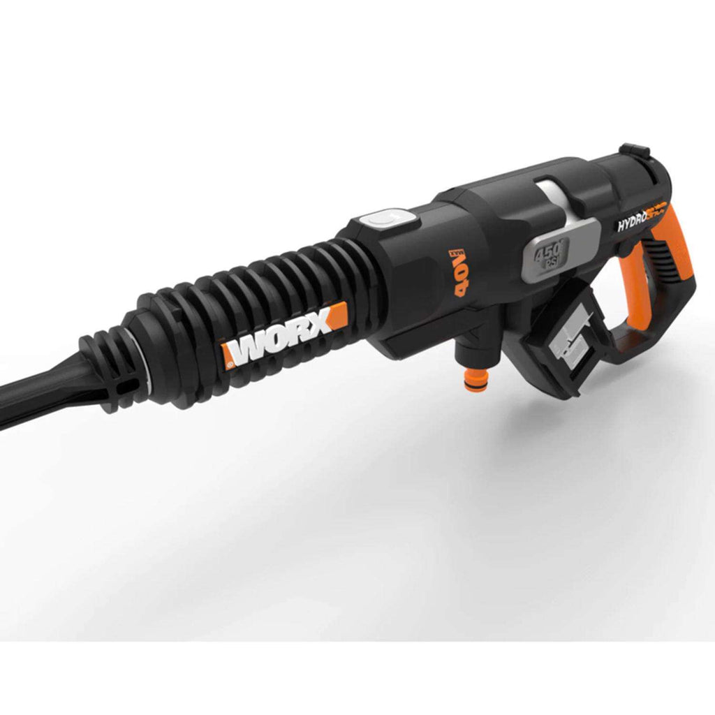  Worx Hydroshot 450 Psi Battery 0.9 Gpm Portable Power Cleaner