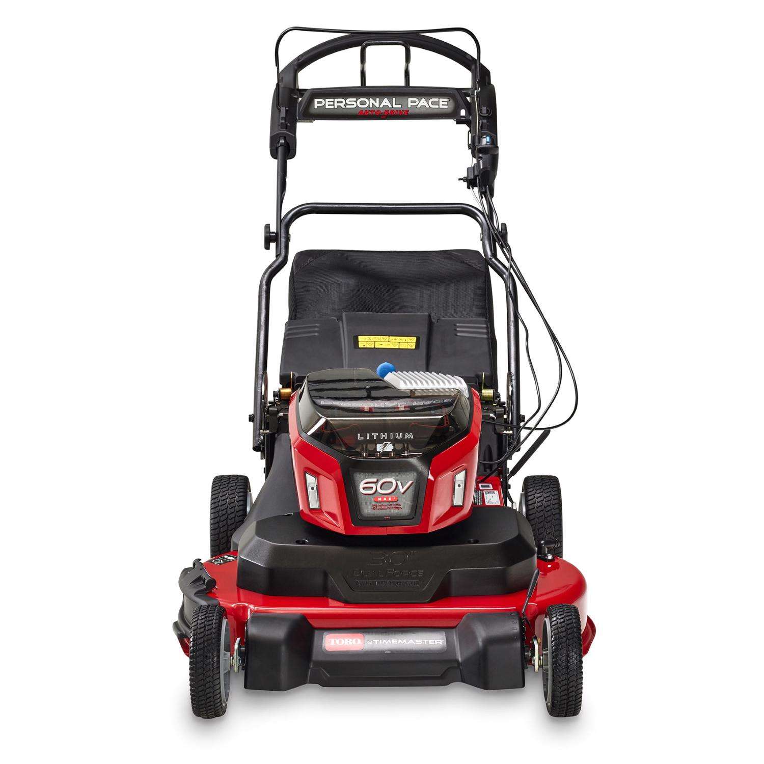  Toro ETimeMaster 30 In. 60 V Battery Self-Propelled Lawn Mower Kit (Battery & Charger)