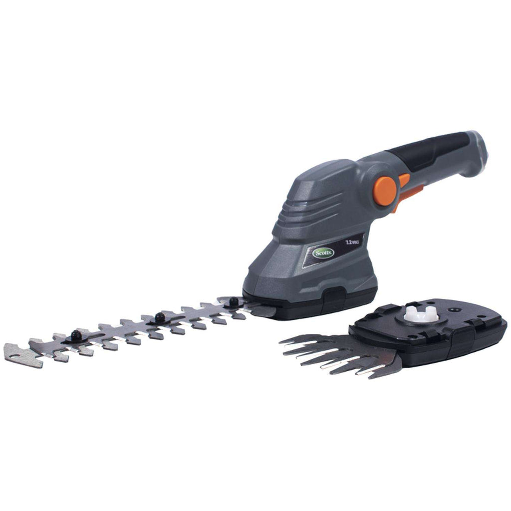  Scotts 6.5 In. 7.2 V Battery Hedge Trimmer With Shrub Shear