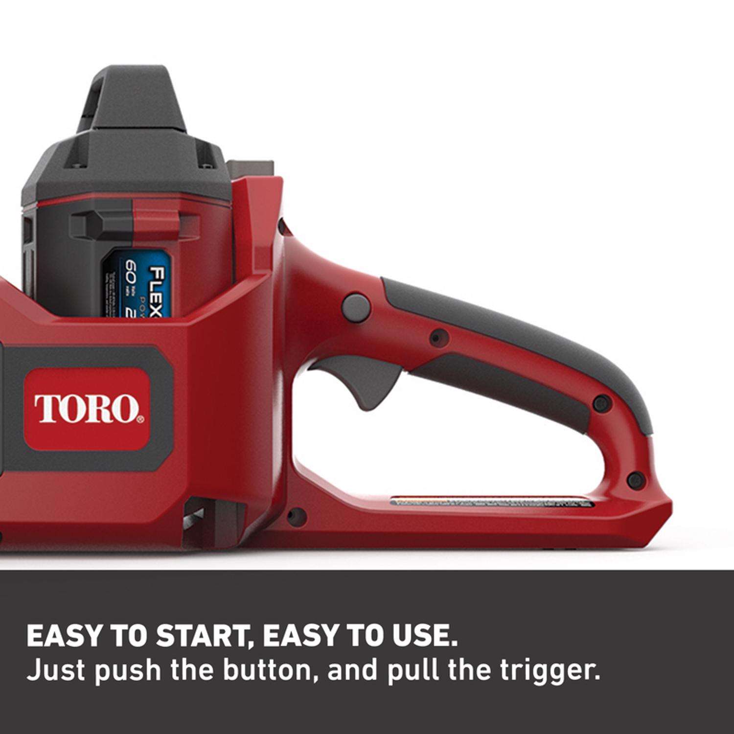  Toro Flex-Force Power System 16 In. 60 V Battery Chainsaw Kit (Battery & Charger)