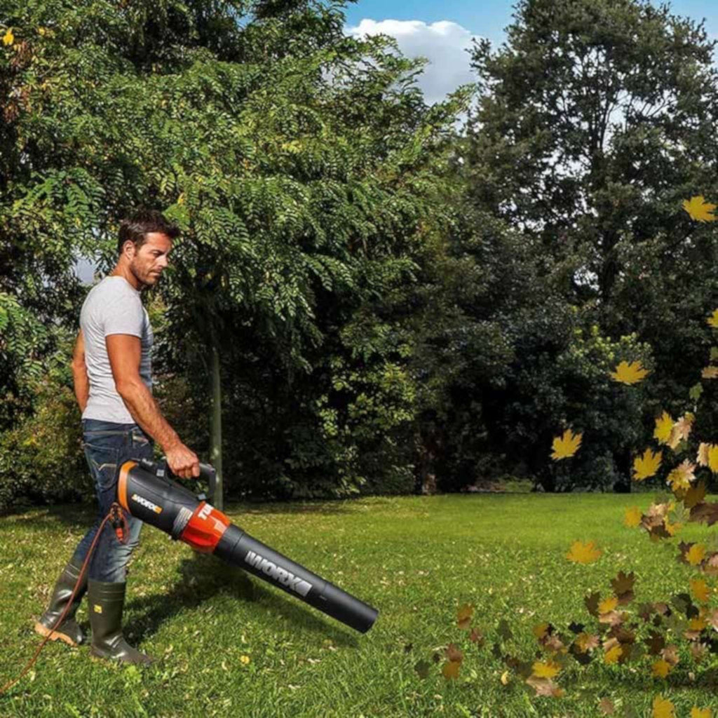  Worx 110 Mph 600 CFM 120 V Electric Handheld Leaf Blower