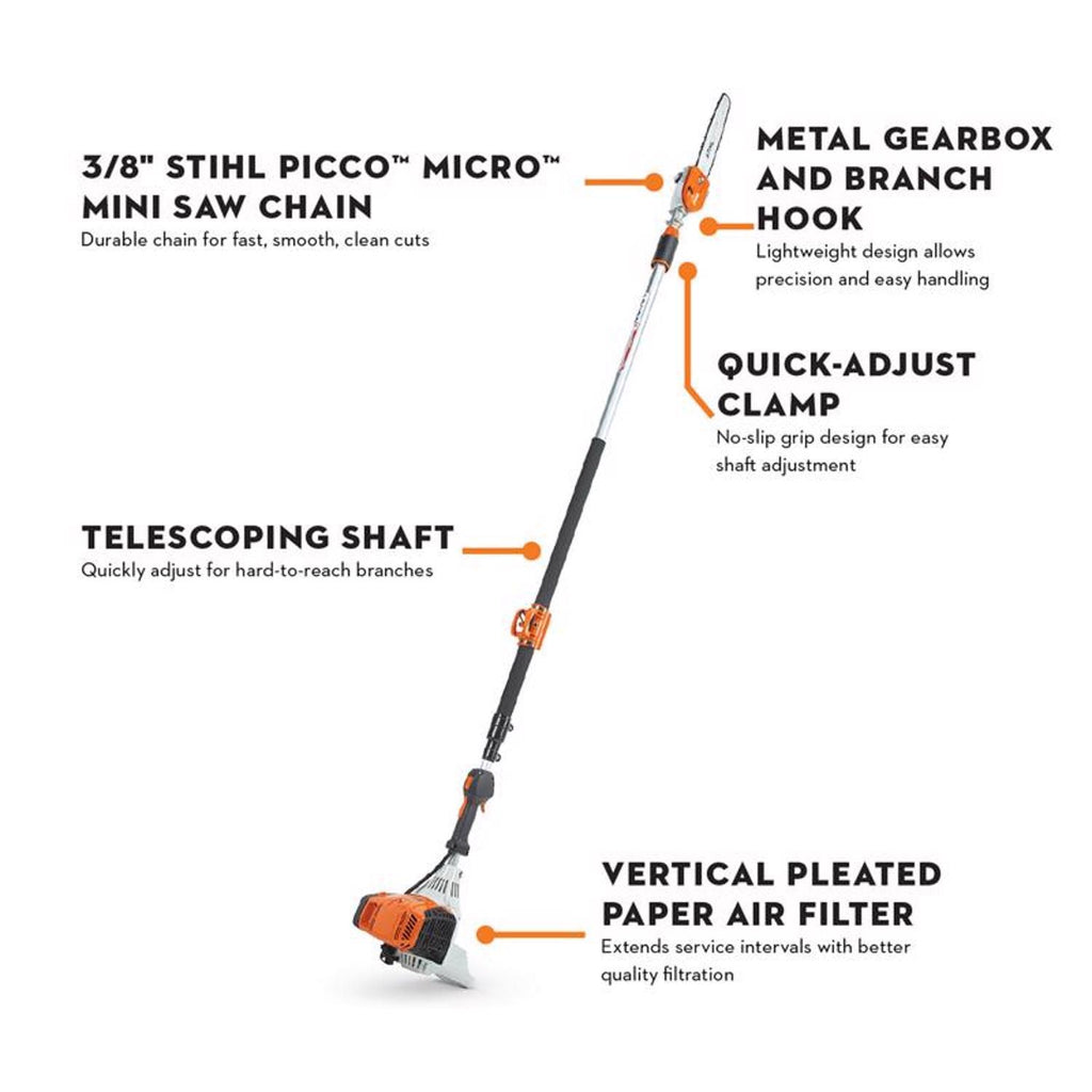  STIHL HT 135 14 In. 36.3 Cc Gas Pole Pruner