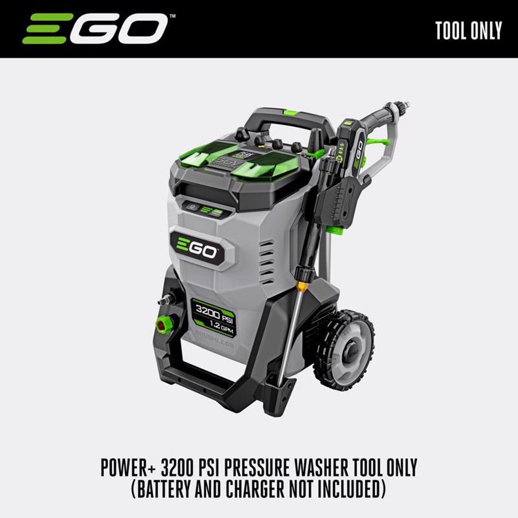  EGO Power+ HPW3200 3200 Psi Battery 1.2 Gpm Pressure Washer Tool Only TOOL ONLY