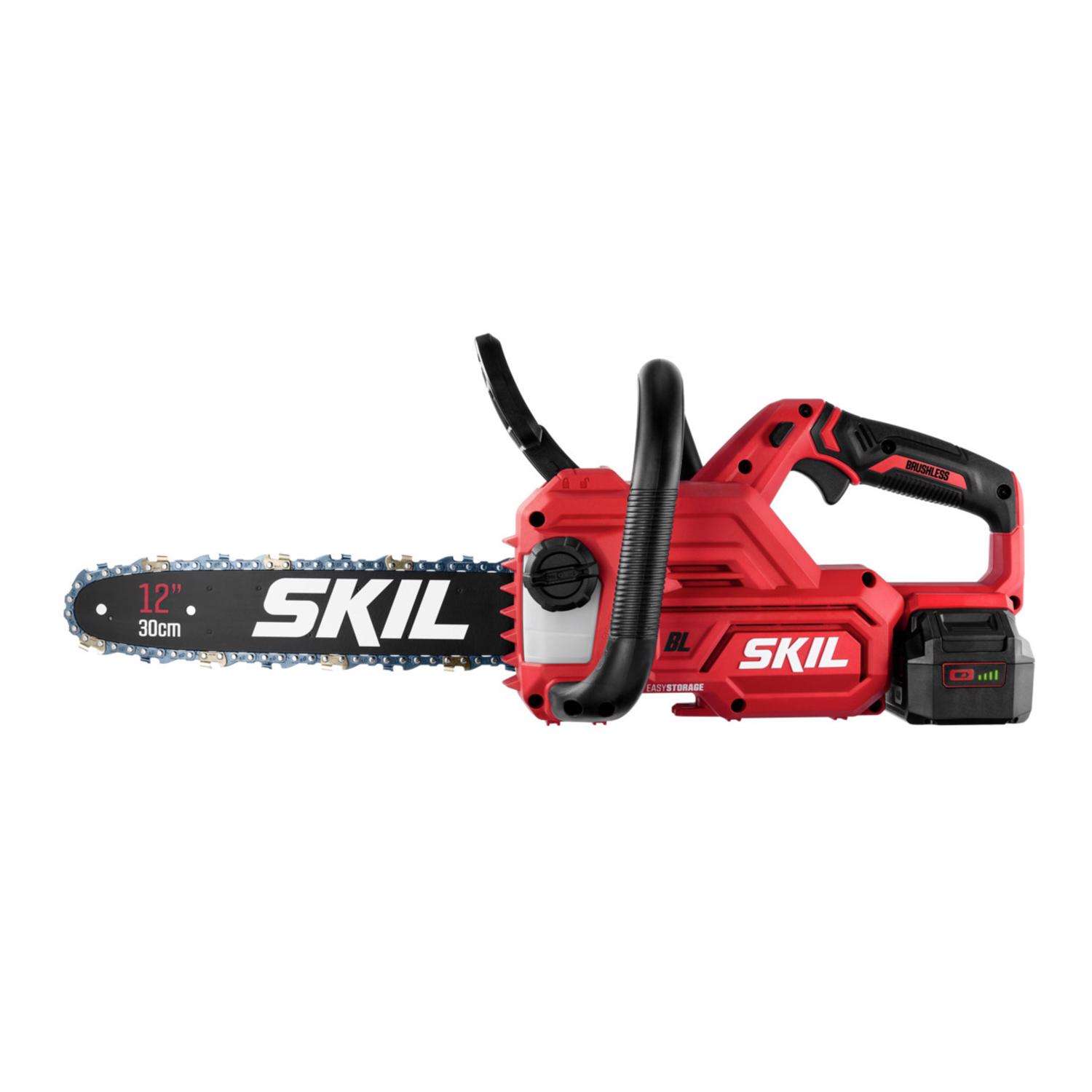  SKIL PWR CORE 20 CS4562B-10 12 In. 20 V Battery Chainsaw Kit (Battery & Charger)