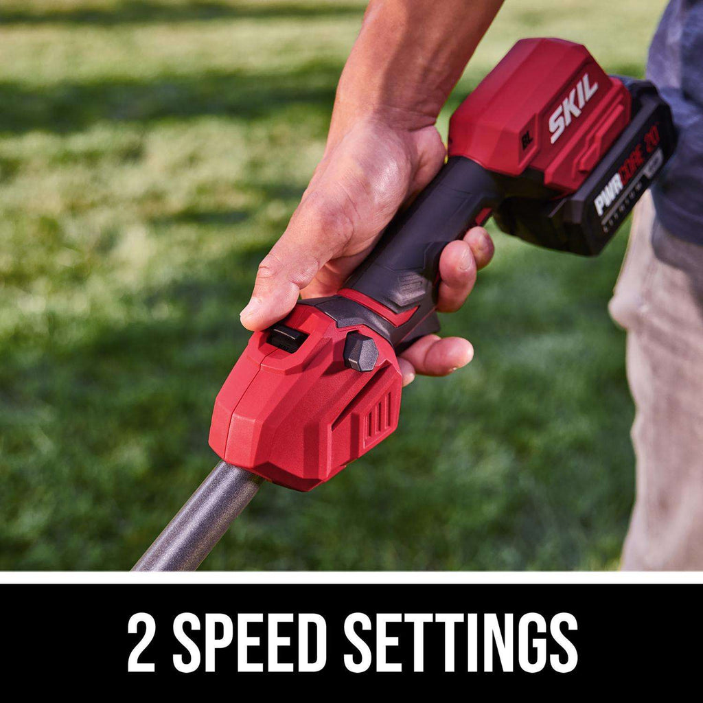  SKIL PWR CORE 20 LT4823B-10 13 In. 20 V Battery String Trimmer Kit (Battery & Charger)