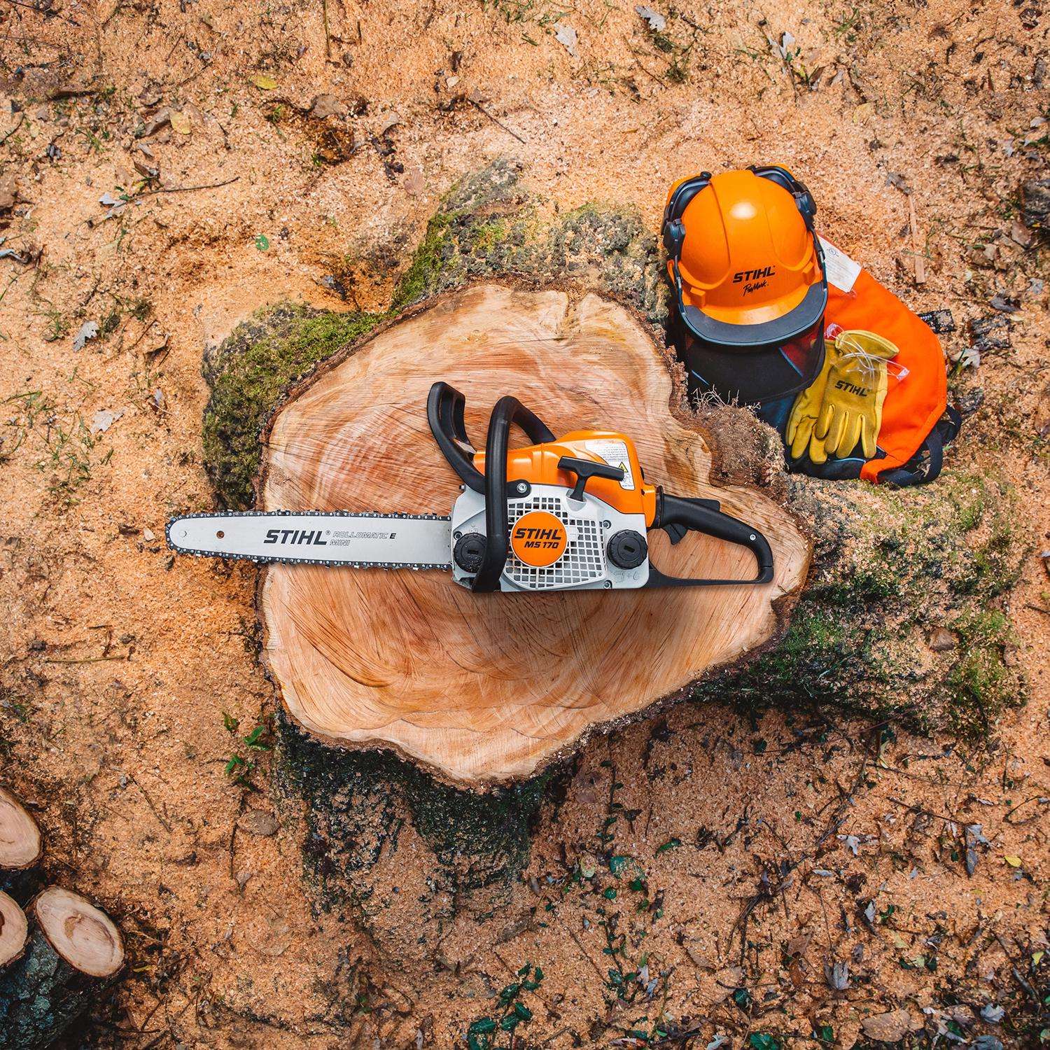  STIHL MS 170 16 In. 30.1 Cc Gas Chainsaw
