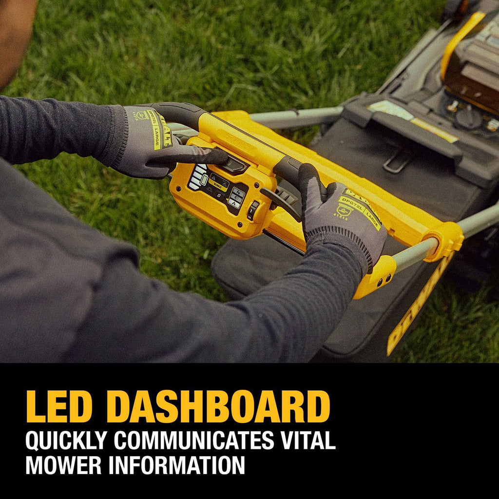  DeWalt 60V MAX DCMWSP700Y2 21 In. 60 V Battery Self-Propelled Lawn Mower Kit (Battery & Charger)