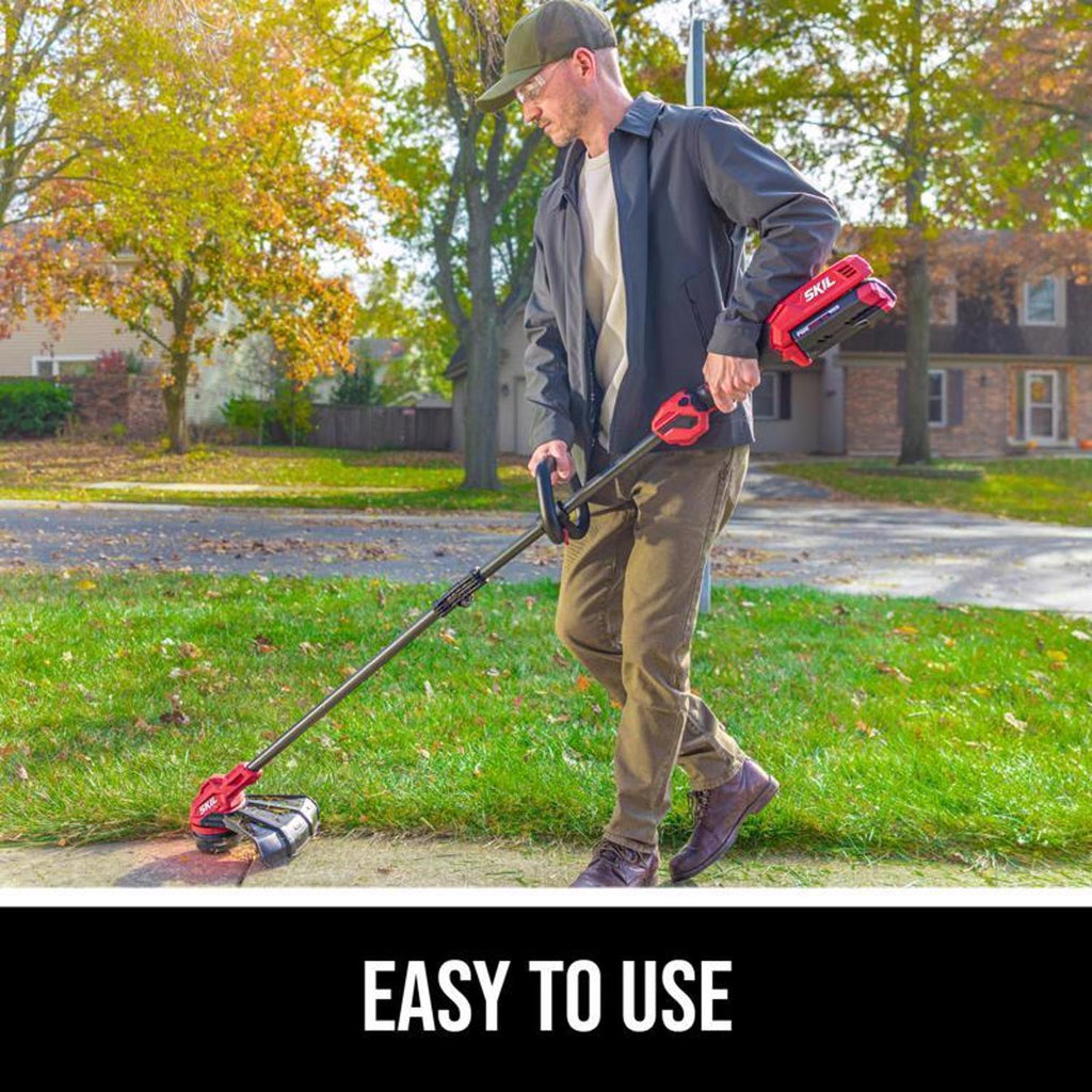  SKIL PWR CORE 40 LT1400C-11 14 In. 40 V Battery String Trimmer Kit (Battery & Charger)