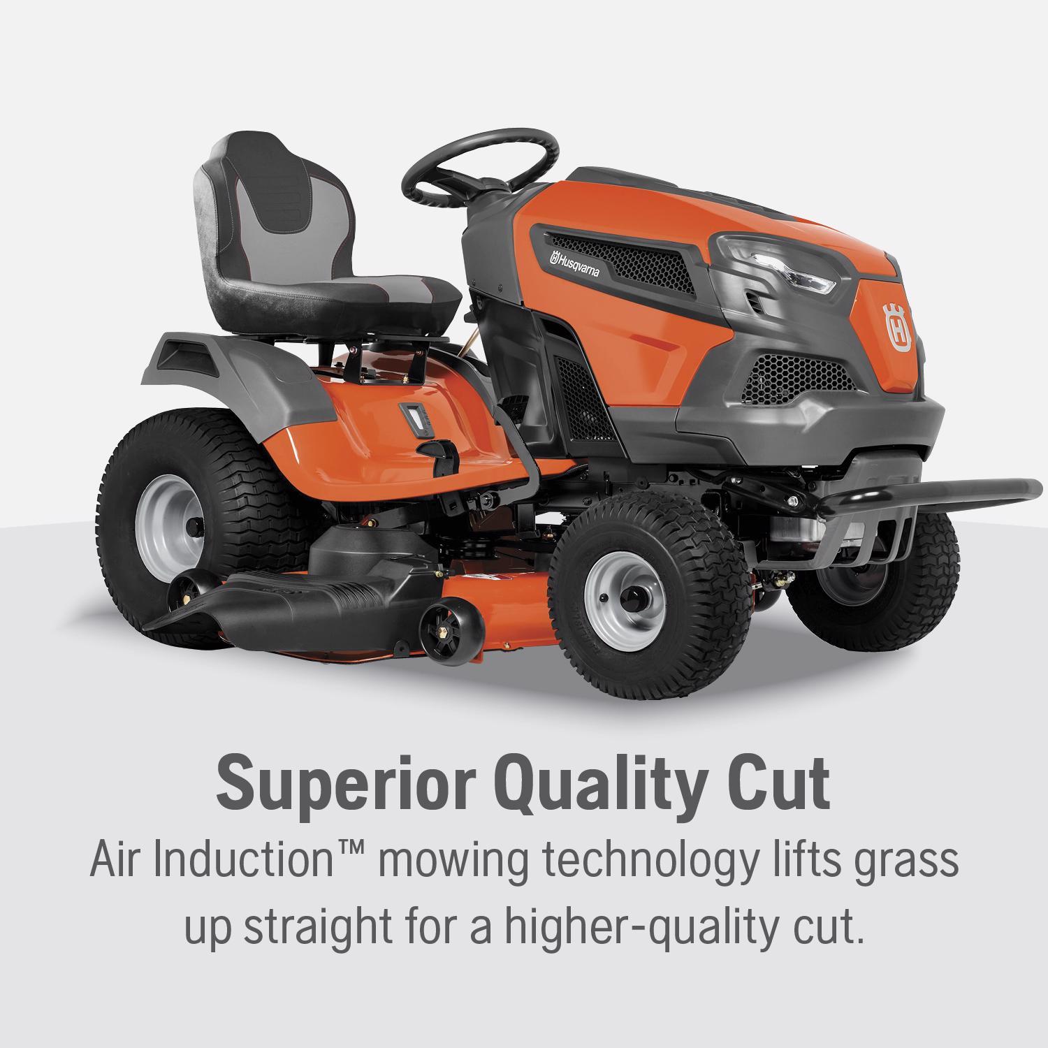  Husqvarna TS 154X 54 In. 44 Cc Hydrostatic Gas Riding Mower