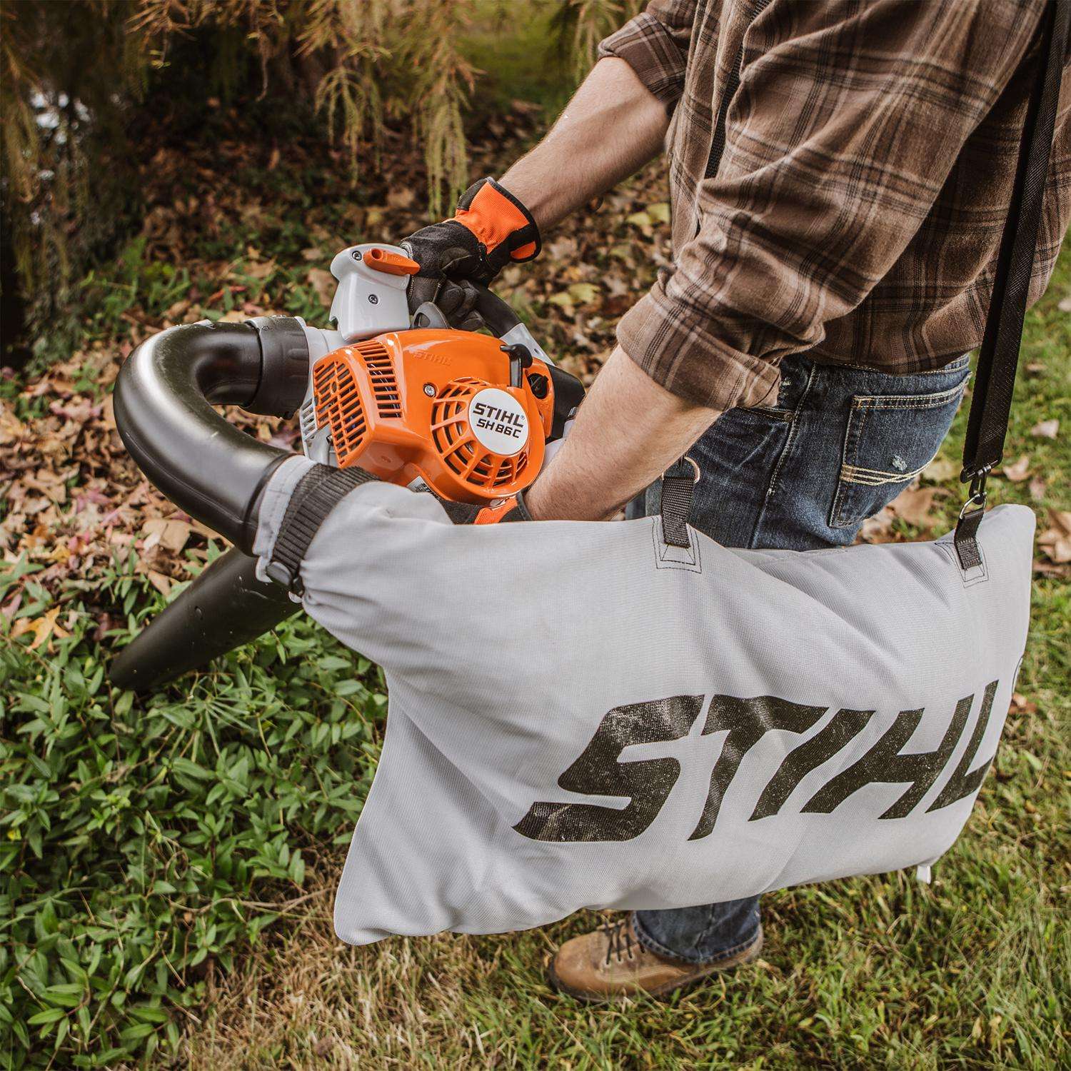  STIHL SH 86 C-E 170 Mph 444 CFM Gas Handheld Blower/Mulcher/Vac