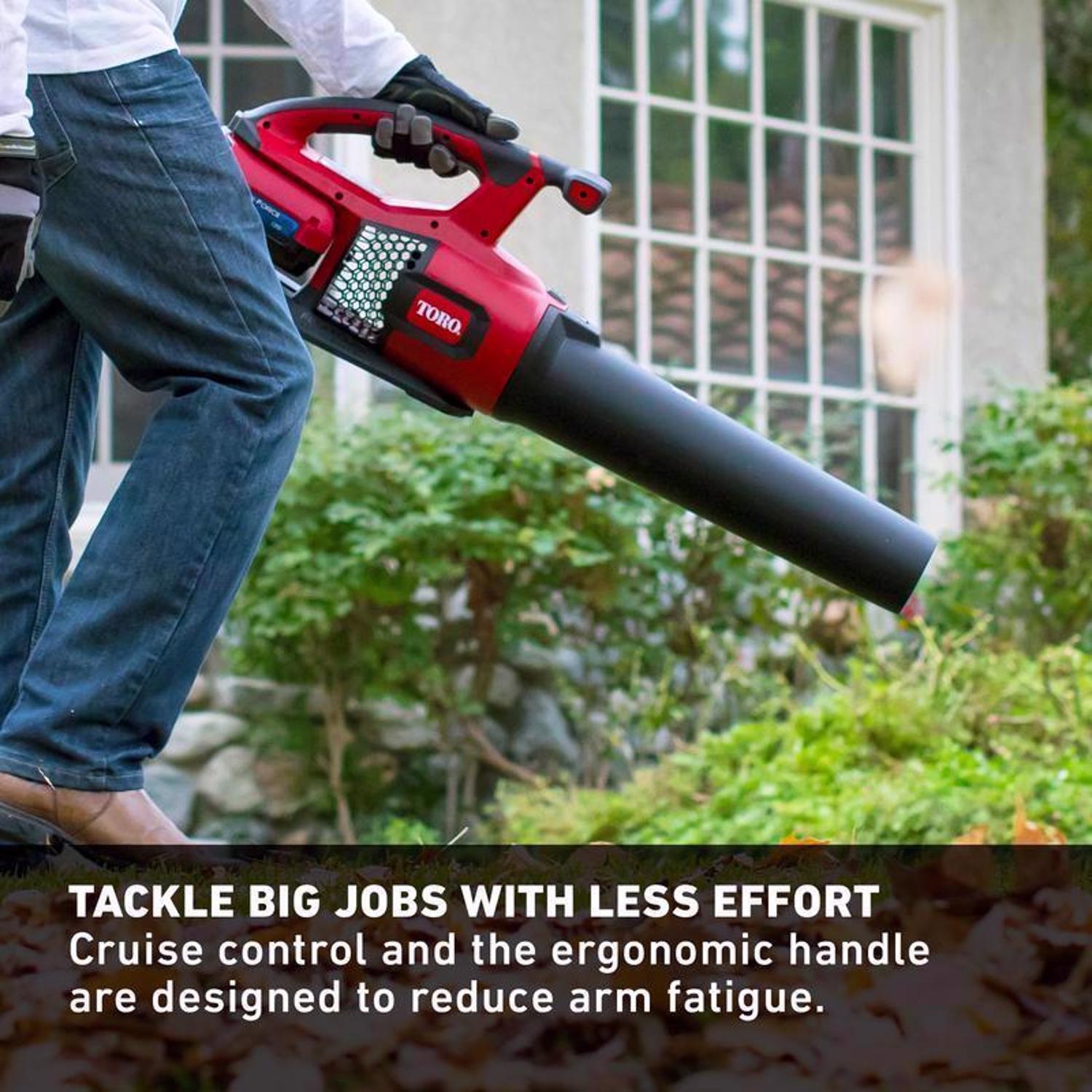 Toro 51821 110 Mph 565 CFM 60 V Battery Handheld Leaf Blower Kit (Battery & Charger)
