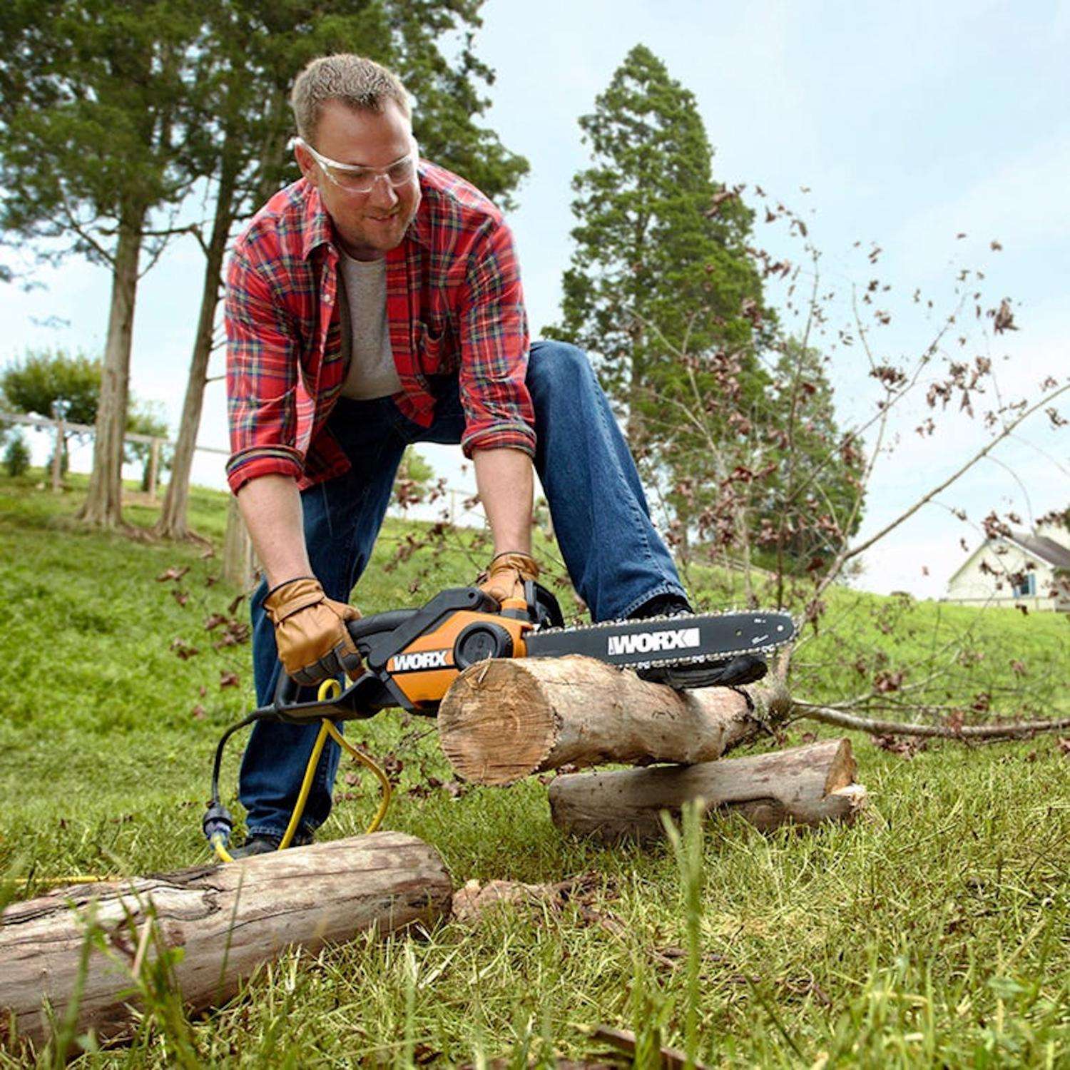  Worx 16 In. 120 V Electric Chainsaw