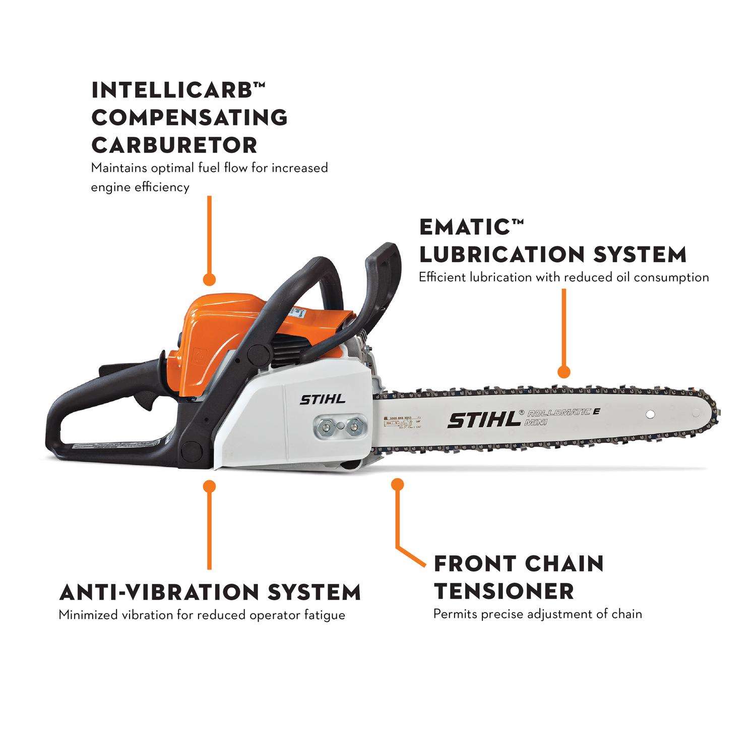  STIHL MSE 170 C-BQ 14 In. 120 V Electric Chainsaw