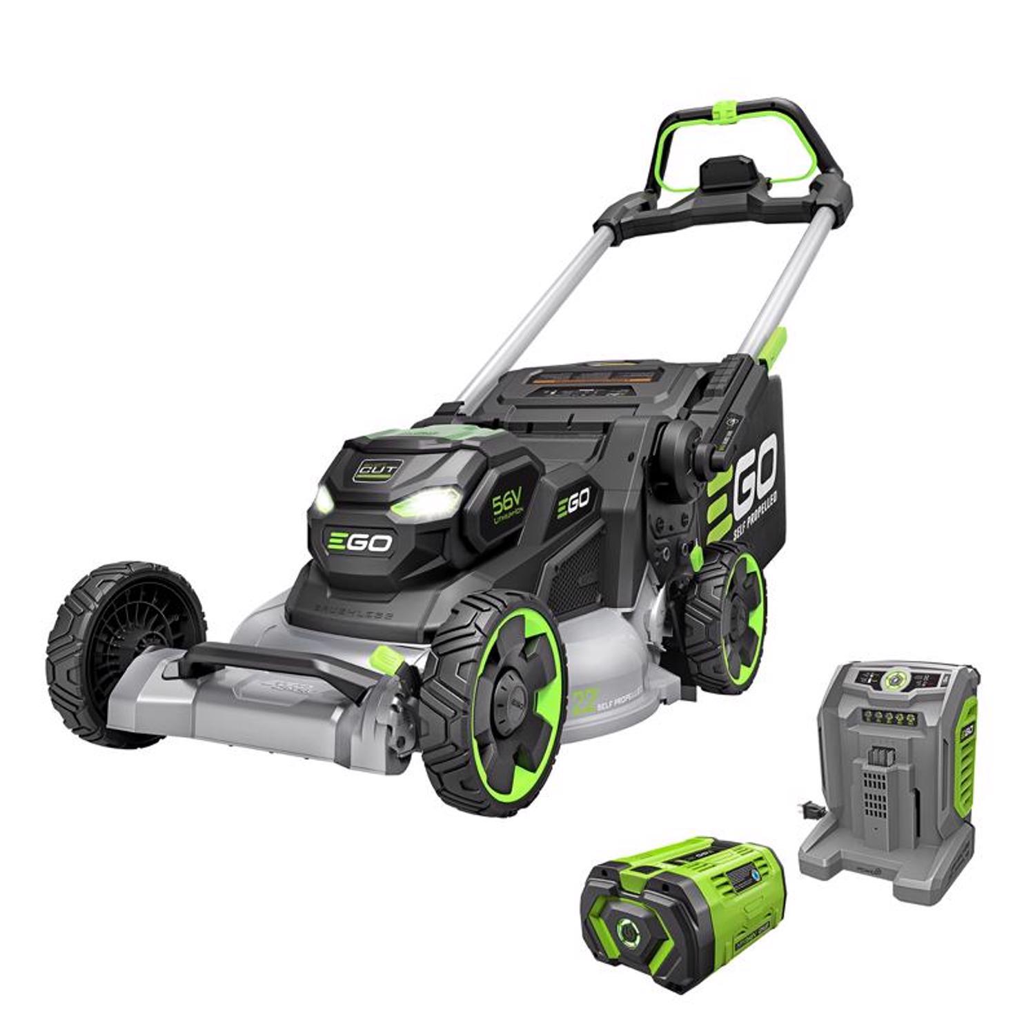  EGO Power+ 1100 Series LM2206SP 22 In. 56 V Battery Self-Propelled Lawn Mower Kit (Battery & Charger W/ 10.0AH BATTERY