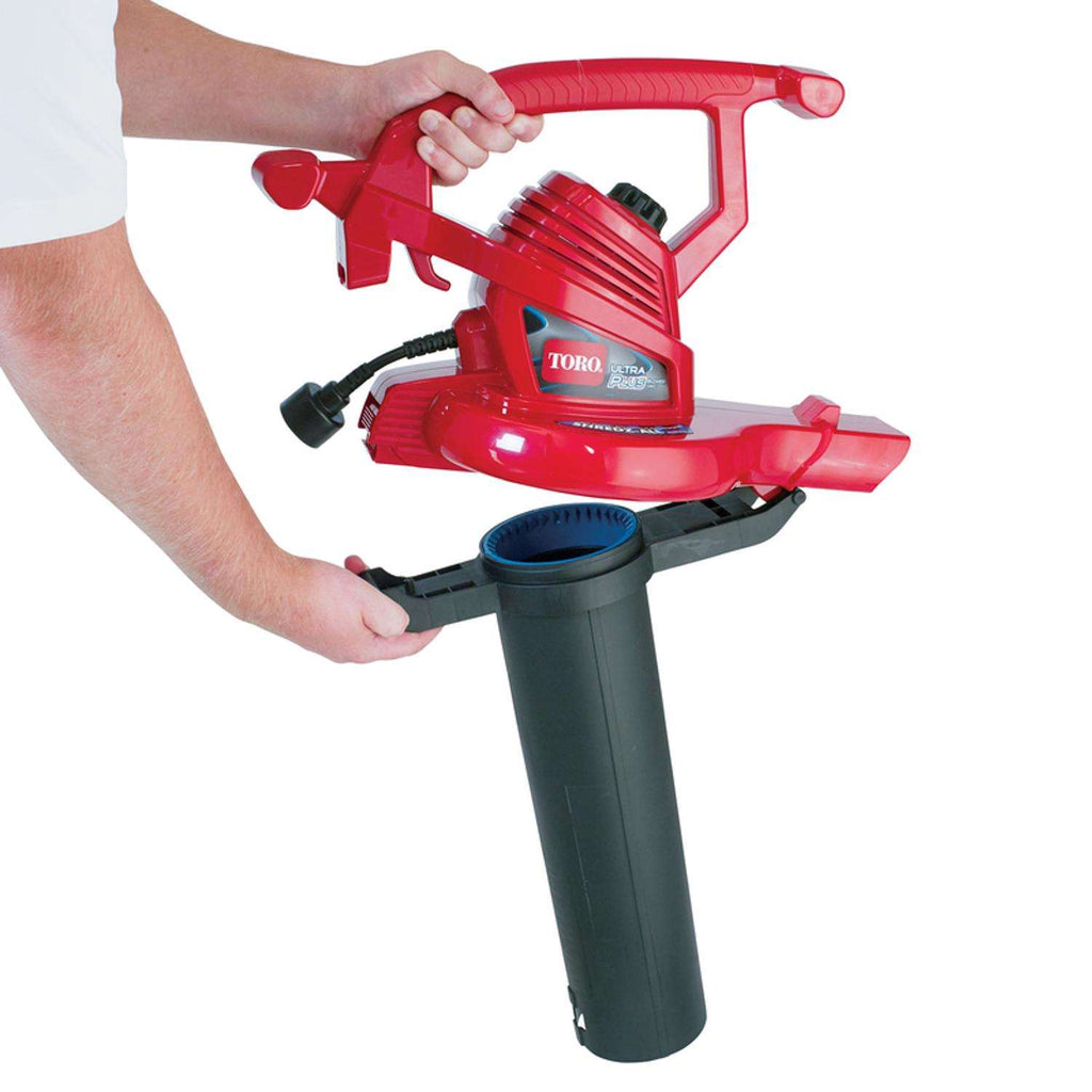  Toro UltraPlus 250 Mph 350 CFM Electric Handheld Leaf Blower/Vacuum