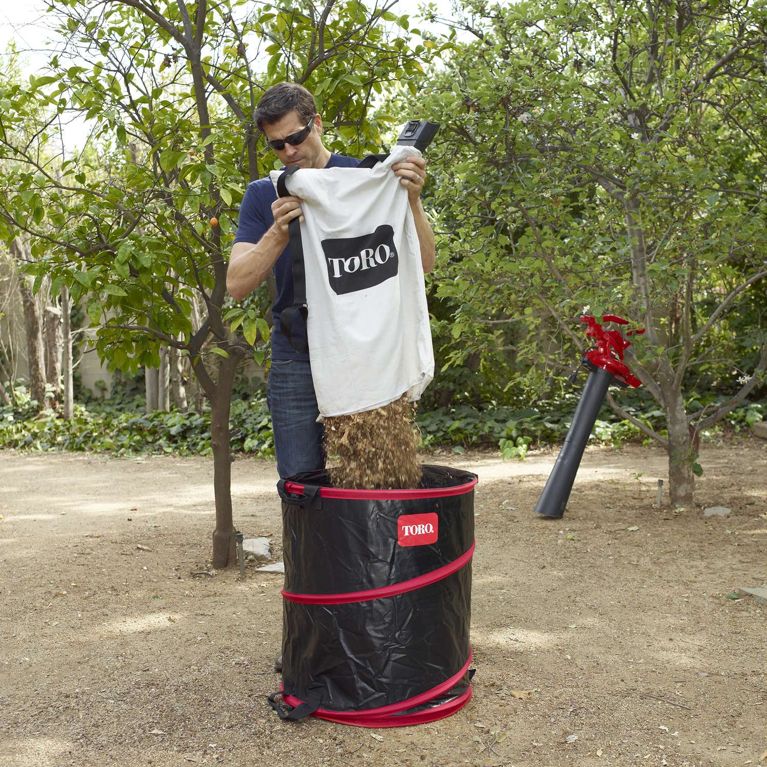  Toro 43 Gal Pop Up Yard Bag Drawstring 1 Pk