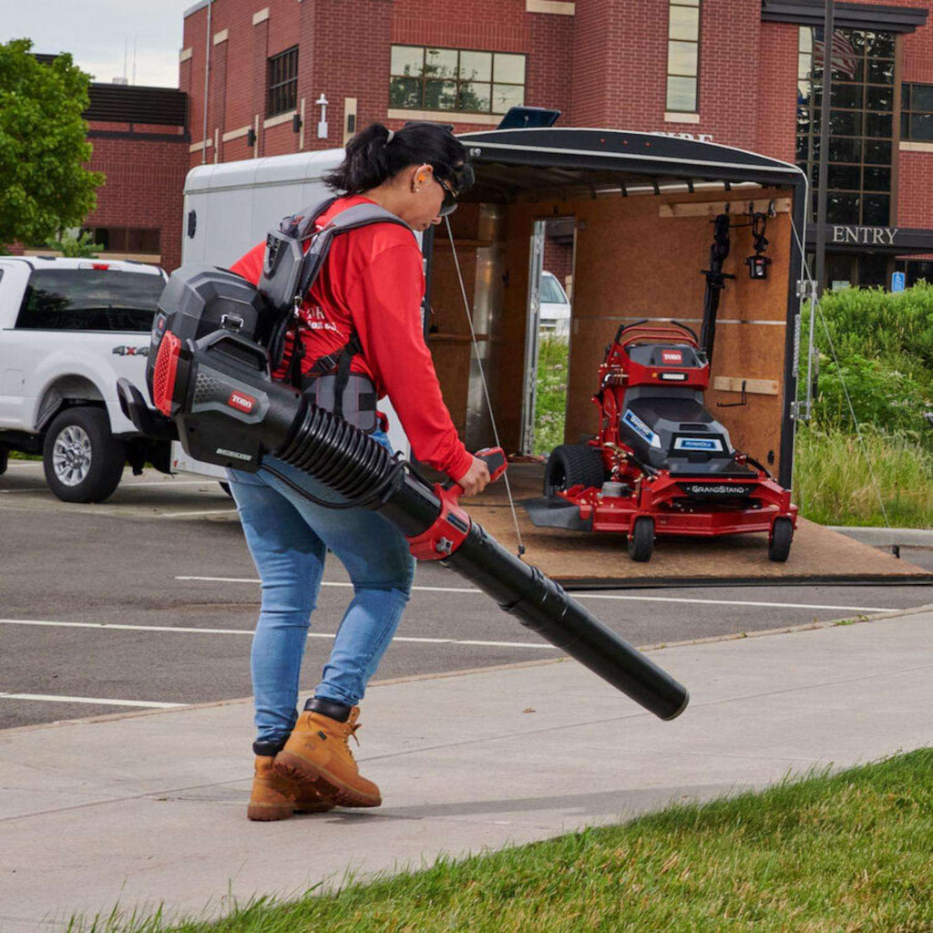  Toro Flex-Force Power System 66100 160 Mph 730 CFM 60 V Battery Backpack Leaf Blower Kit (Battery &