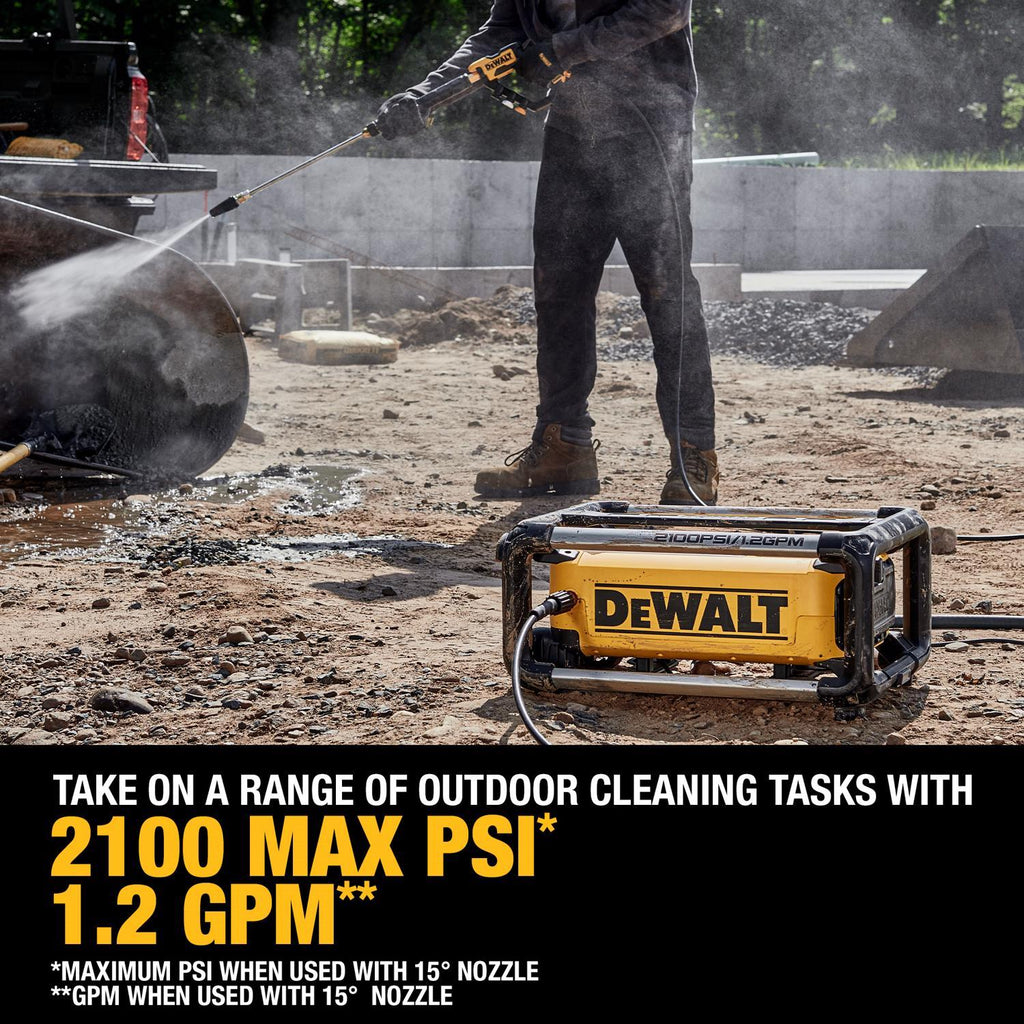  DeWalt DWPW2100 OEM Branded 2100 Psi Electric 1.2 Gpm Pressure Washer