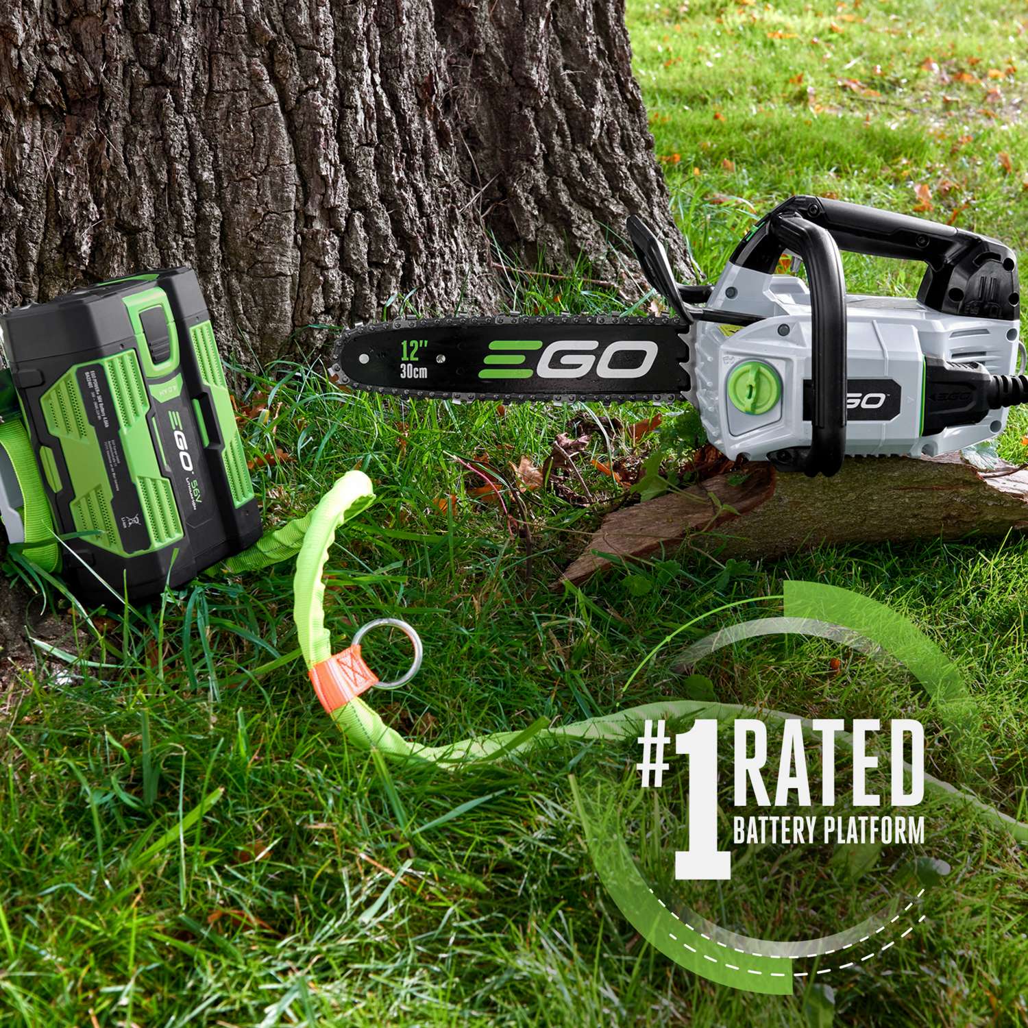  EGO Power+ Commercial Series CSX3003 12 In. 56 V Battery Chainsaw Kit (Battery & Charger)