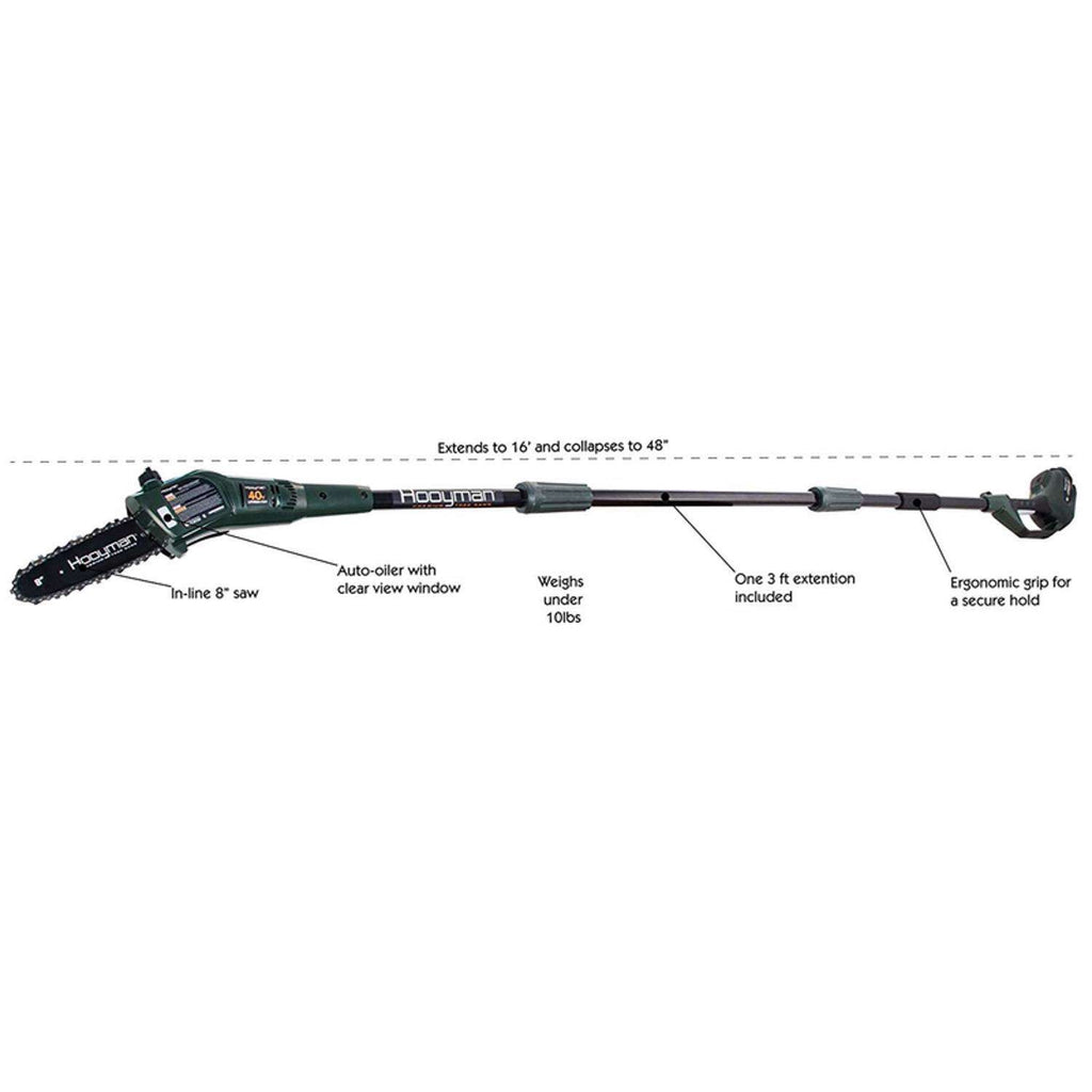  Hooyman 8 In. 40 V Battery Pole Saw Kit (Battery & Charger)