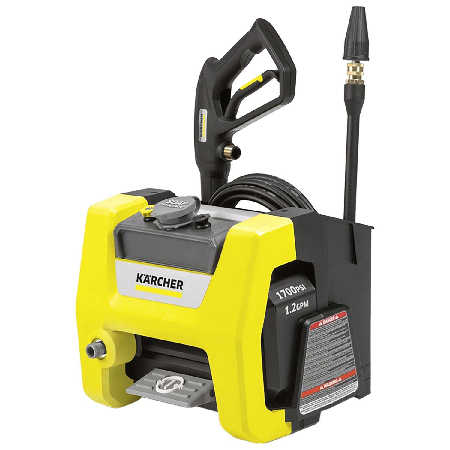  Karcher K 1700 Cube 1700 Psi Electric 1.2 Gpm Pressure Washer