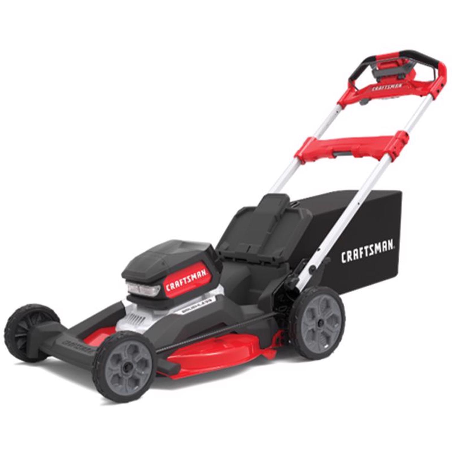  Craftsman V20 Brushless RP CMCMWSP320X2 21 In. 20 V Battery Self-Propelled Lawn Mower Kit (Battery &