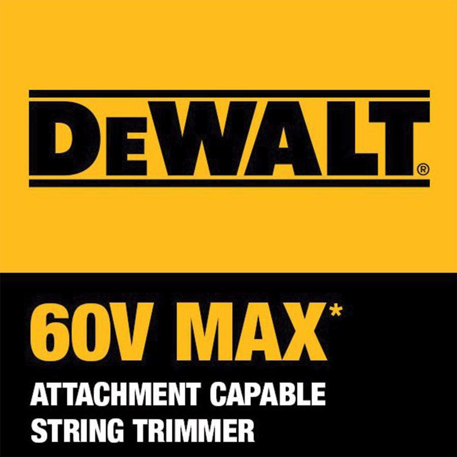  DeWalt MAX DCKO266X1 17 In. 60 V Battery Blower/Trimmer Kit (Battery & Charger)