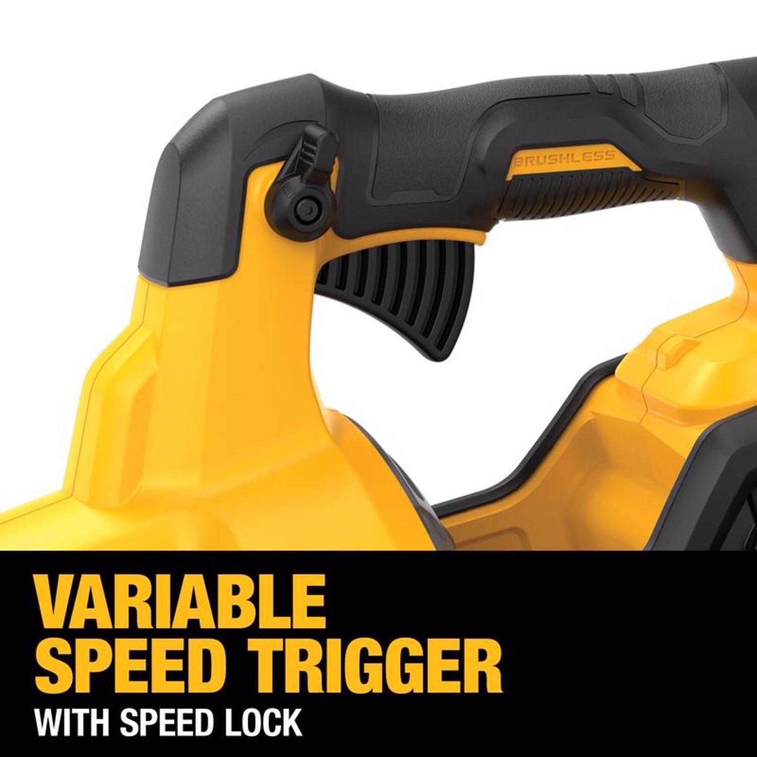  DeWalt 60V MAX DCBL772X1 125 Mph 600 CFM 60 V Battery Handheld Leaf Blower Kit (Battery & Charger)