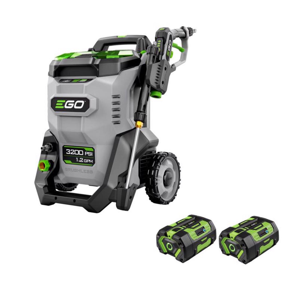  EGO Power+ HPW3204 3200 Psi Battery 1.2 Gpm Pressure Washer Kit (Battery & Charger) W/ (2) 6AH BATTERIES