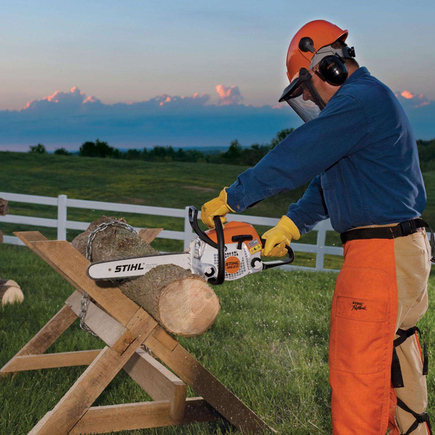  STIHL MS 211 18 In. 35.2 Cc Gas Chainsaw