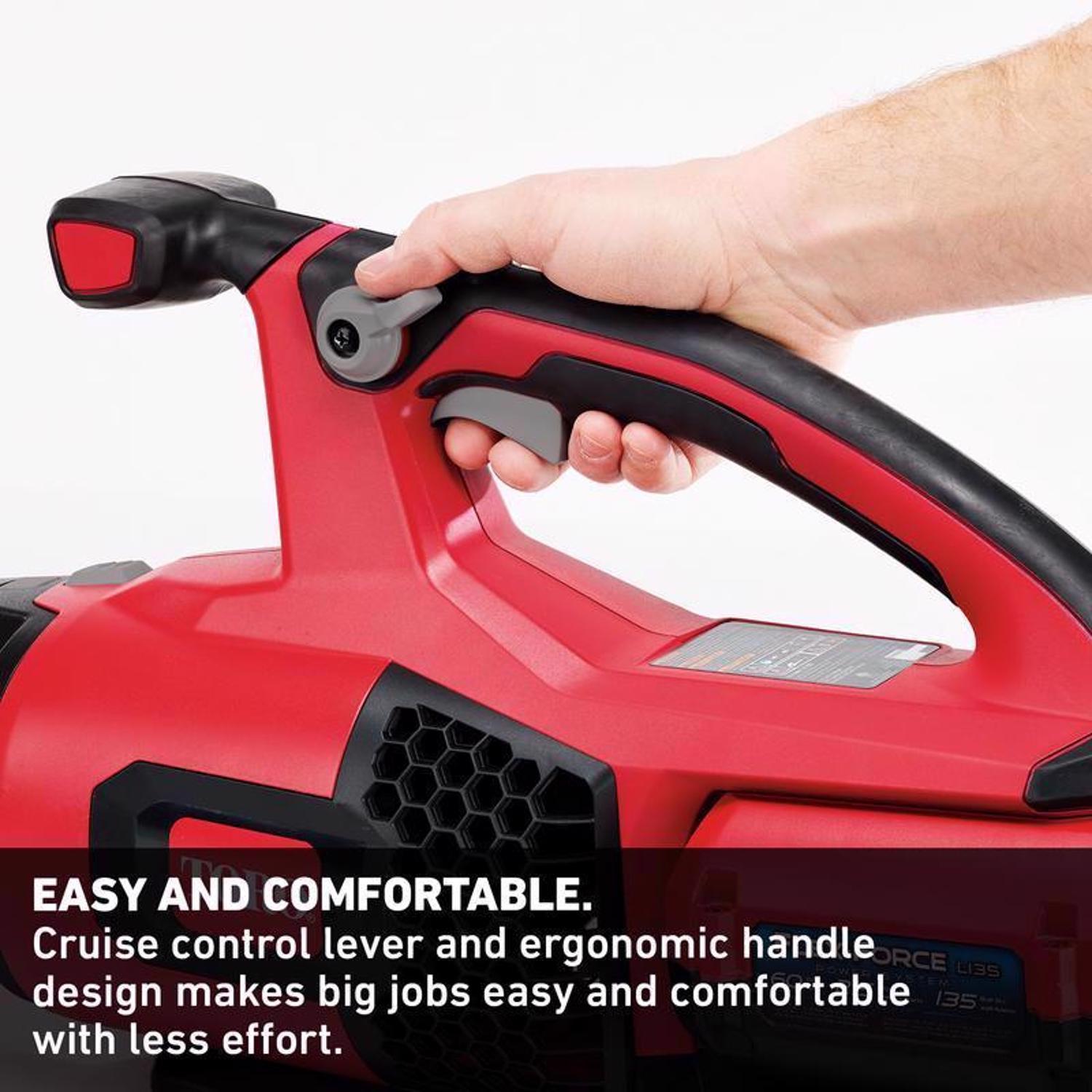  Toro 51821 110 Mph 565 CFM 60 V Battery Handheld Leaf Blower Kit (Battery & Charger)