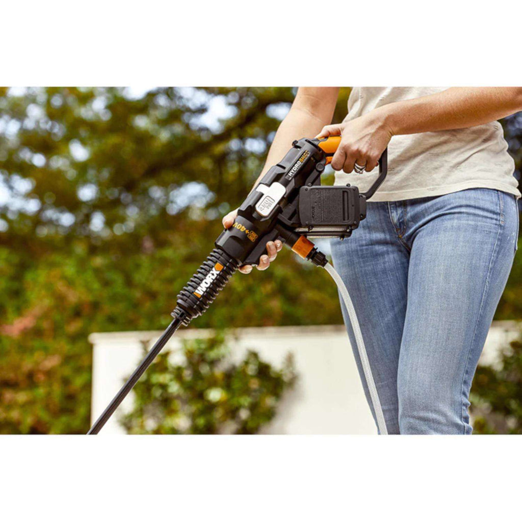  Worx Hydroshot 450 Psi Battery 0.9 Gpm Portable Power Cleaner