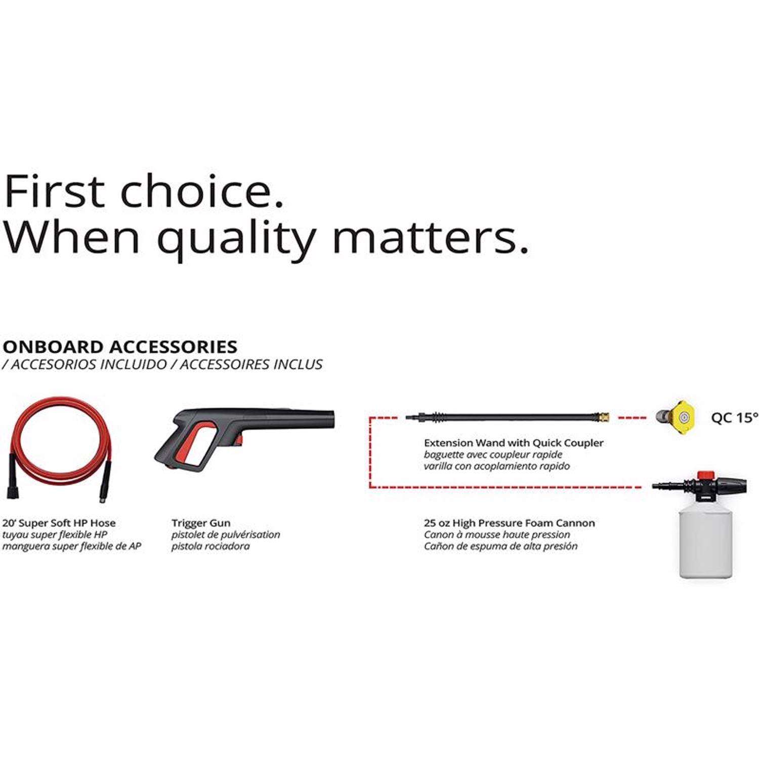  AR Blue Clean OEM Branded 1700 Psi Electric 1.7 Gpm Pressure Washer
