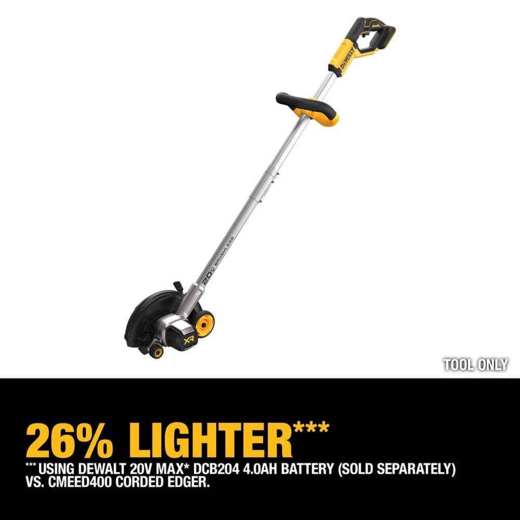  DeWalt MAX DCED400B 2 In. 20 V Battery Edger Tool Only