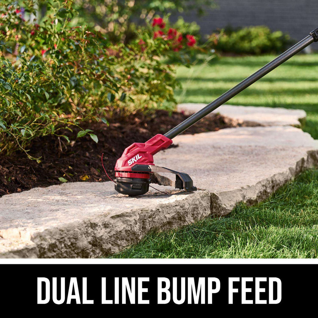  SKIL PWR CORE 20 LT4823B-10 13 In. 20 V Battery String Trimmer Kit (Battery & Charger)