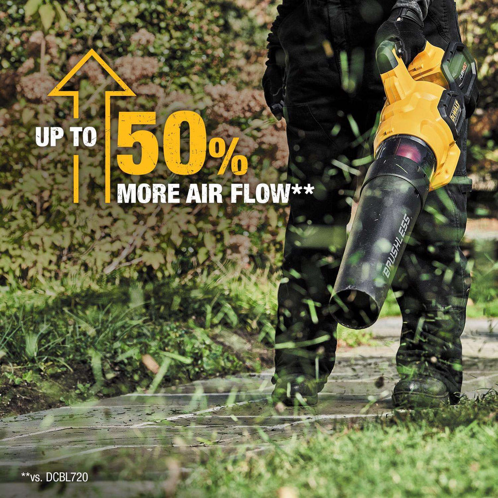  DeWalt MAX DCKO266X1 17 In. 60 V Battery Blower/Trimmer Kit (Battery & Charger)