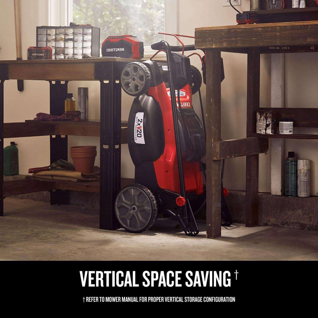  Craftsman 13 In. 20 V Battery Self-Propelled Lawn Mower Kit (Battery & Charger)