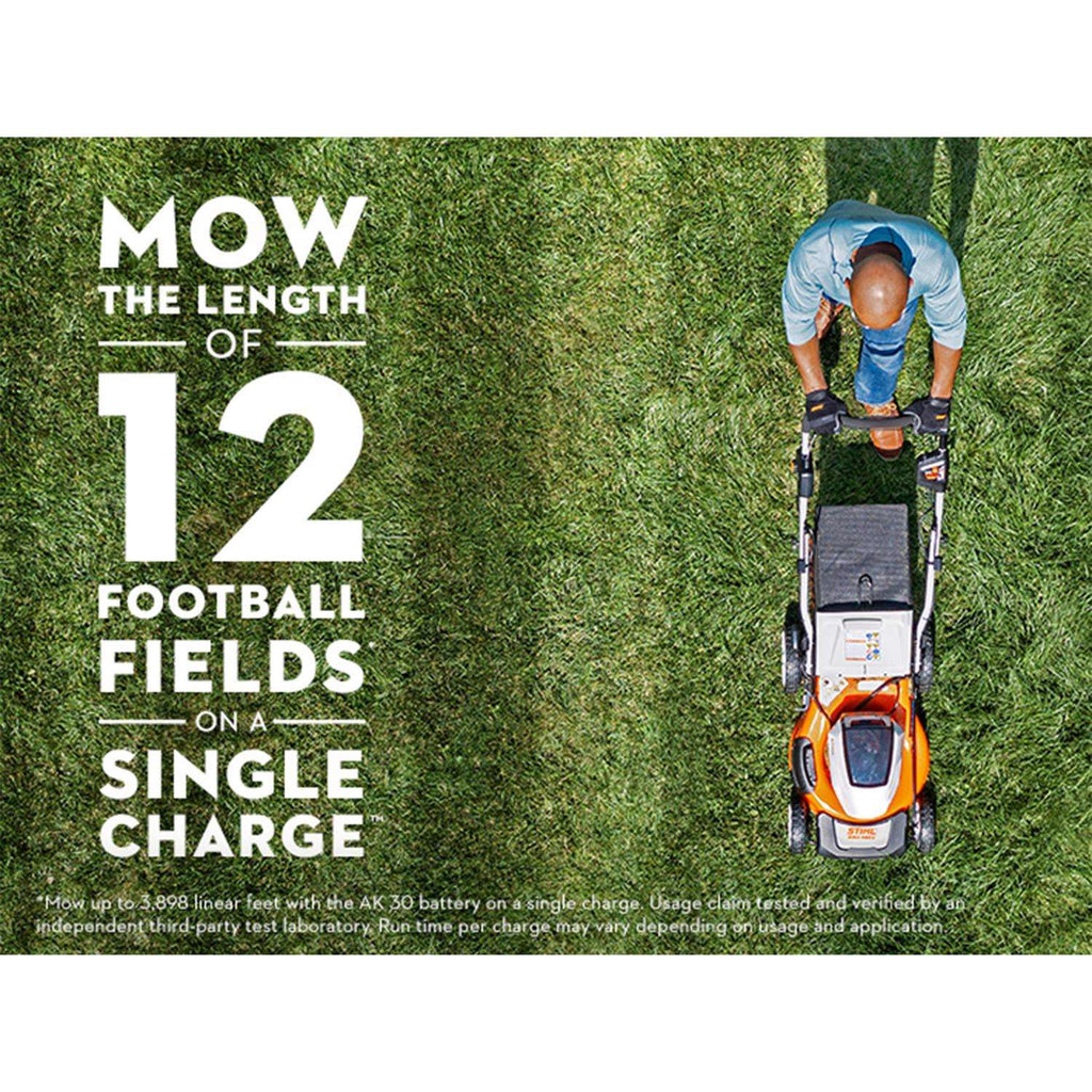  STIHL RMA 460 V 19 In. 36 V Battery Self-Propelled Lawn Mower Kit (Battery & Charger)