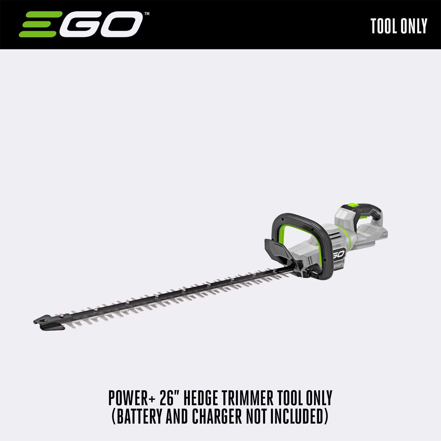  EGO Power+ HT2600 26 In. 56 V Battery Hedge Trimmer Tool Only