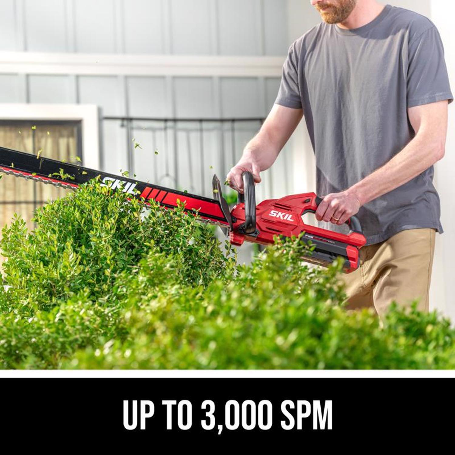  SKIL PWR CORE 40 HT2400C-11 24 In. 40 V Battery Hedge Trimmer Kit (Battery & Charger)