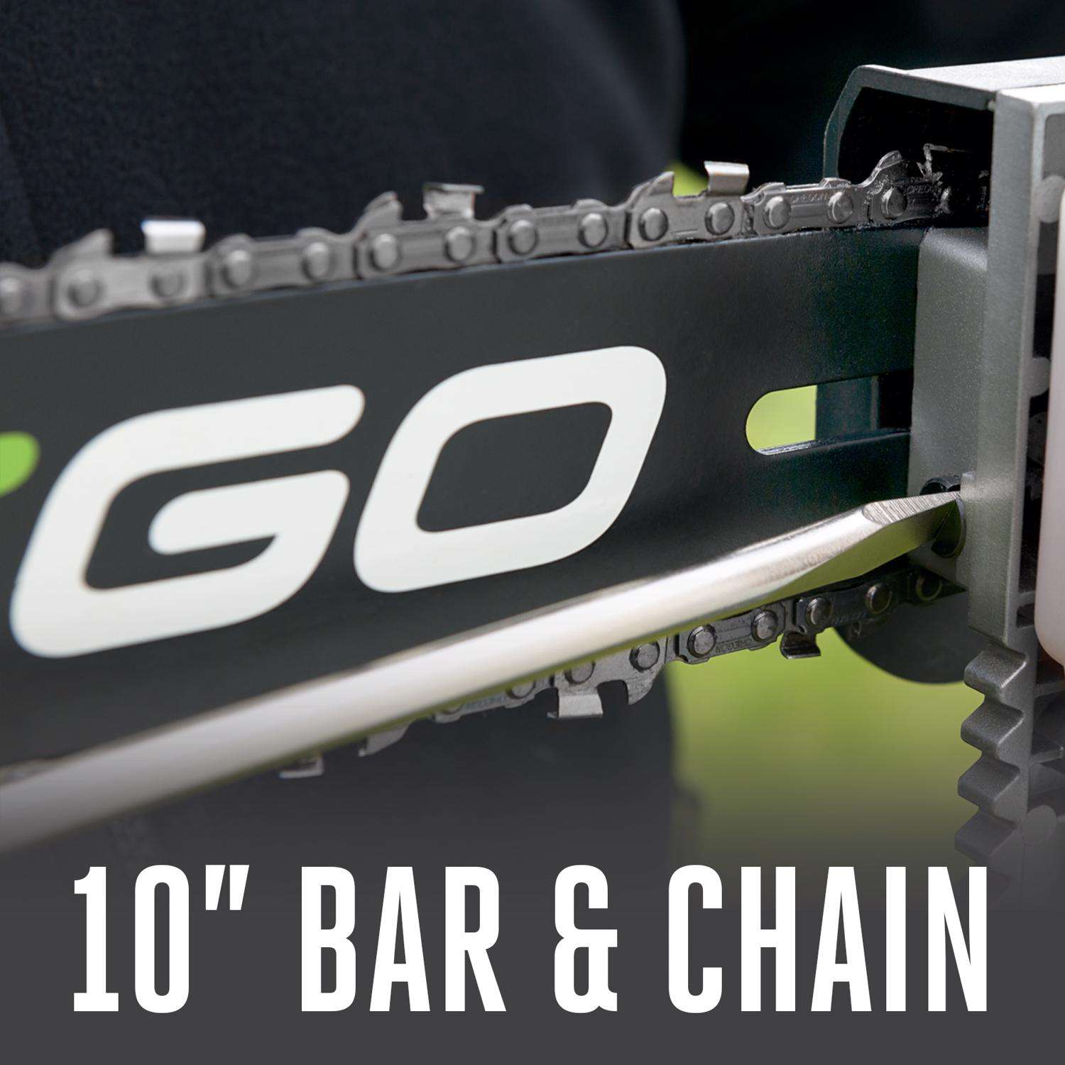  EGO Power+ Multi-Head System MPS1000 10 In. 56 V Battery Pole Saw Tool Only